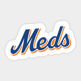 Let's Go, Meds! Sticker